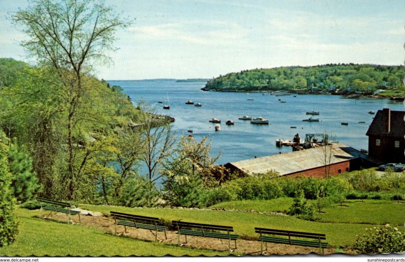 Maine Rockport Seen From Mary-Lea Park 1970