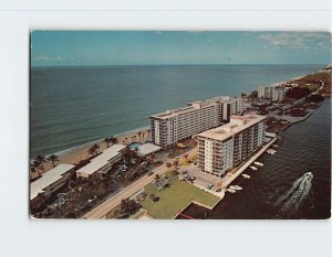 Postcard The Hillsboro Le Baron Apartments, Hillsboro Beach, Florida