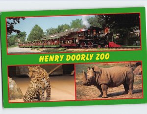 Postcard Henry Doorly Zoo Omaha Nebraska USA
