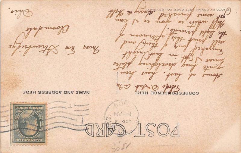 E15/ Toledo Ohio Real Photo RPPC Postcard 1909 Royal Parade Wamba Carnival 1