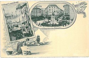 Vintage postcard - GENOA CITY: GRUSS AUS-