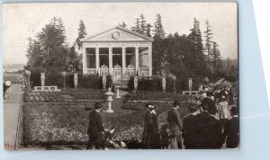 Seattle Washington Postcard Music Pavilion Alaska Yukon Pacific Exposition 1910