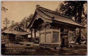 Minobusan Japan The Most Temple In Kwanto And Has Many Great Buildings Postcard