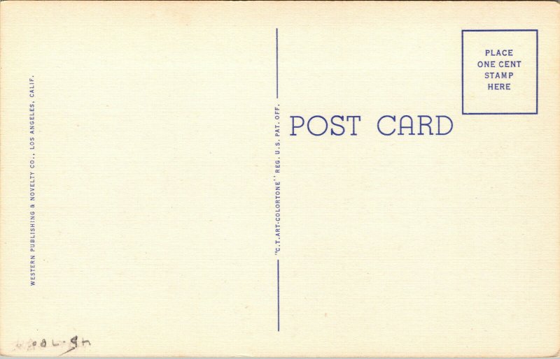 Vtg 1940's Residence Ginger Rogers Actress Beverly Hills California CA