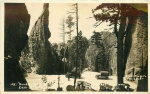 Black Hills South Dakota O'Neil's Autos Needles RPPC Photo Postcard 21-8457