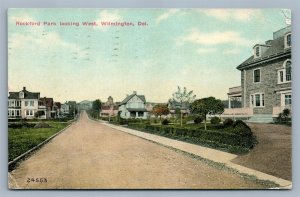 WILMINGTON DE ROCKFORD PARK 1911 ANTIQUE POSTCARD