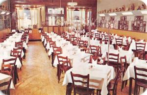 Baltimore Maryland Schellhases Restaurant Interior Vintage Postcard K103871