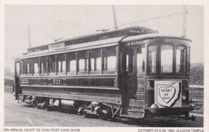 Trolley #521 10th Annual Heart Of Ohio Postcard Show October 25 & 26 Aladdin ...