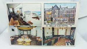 Vintage Multiview Advert Postcard Belle Vue Private Hotel Morecambe Lancashire