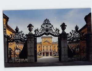 Postcard Gate with inner courtyard, Esterházy kastély, Fertőd, Hungary