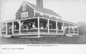 Greenville New Hampshire Souhegan Country Club Vintage Postcard AA83163