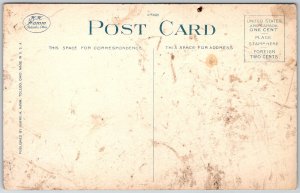 Saginaw Michigan 1920s Postcard Masonic Temple