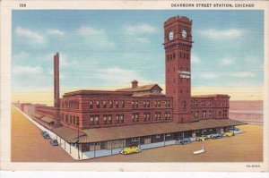 Illinois Chicago Dearborn Station 1942 Curteich