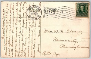 Boston Massachusetts 1908 Old State House Flag