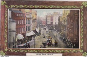 BELFAST, Northern Ireland, 1900-1910's; Castle Place