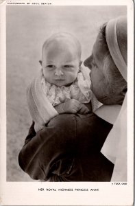 UK Her Royal Highness Princess Ann Cecil Beaton Photo Tuck Postcard W20