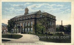 Engineering Bldg, Rutgers College in New Brunswick, New Jersey