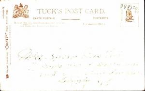 HIGHGATE UK PARLIAMENT HILL-MERTON LANE~TUCK OILETTE~RAISED SURFACE POSTCARD