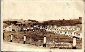 c1900 GRAFTON W. VA COZY REST U.S.50 LARGEST TOURIST CAMP  PHOTO POSTCARD 17-70 