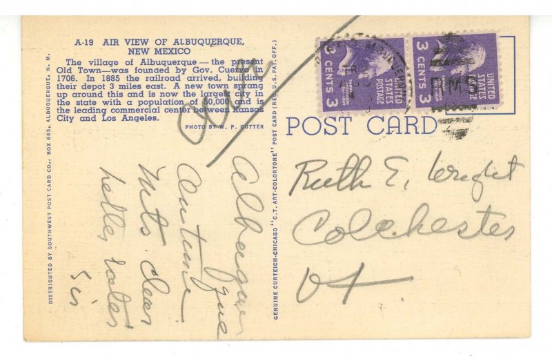 NM - Albuquerque. Aerial View