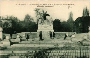 CPA BEZIERS - Le Monument aux Morts et la Victoire du maitre Injalbert(518644)