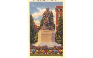 Statue of Nathaniel Hawthorne in Salem, Massachusetts