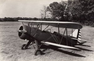 Unidentified WW2 Plane Military Southport War 11 Real Photo Aircraft Postcard