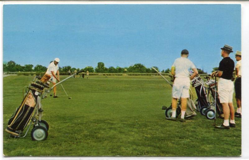 Golf Course Scott Air Force Base Belleville Illinois postcard
