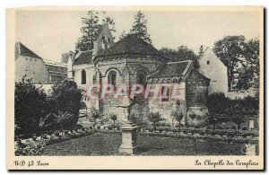 Old Postcard Laon The Chapel of the Templars