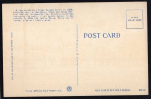 Texas SAN ANTONIO Witte Museum Brackenbridge Park LINEN