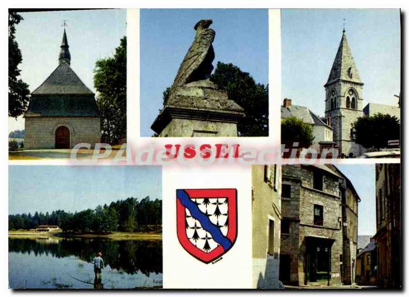 Modern Postcard Ussel Notre Dame De La Chabanne