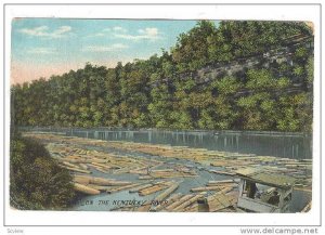 Scene On The Kentucky River, Paducah, Kentucky, PU-1909