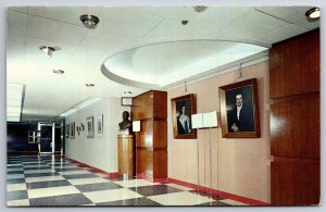Interior~Independence Missouri~Joseph Smith @ Auditorium Museum~Vintage Postcard
