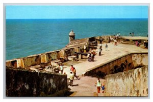 Castillo El Morro San Juan Puerto Rico UNP Chrome Postcard Z7