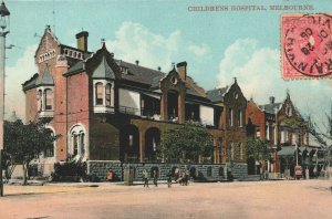 Australia Childrens Hospital Melbourne Victoria Vintage Postcard 03.93