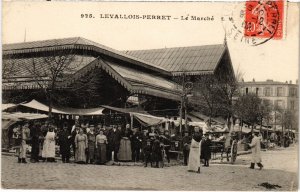 CPA Levallois Perret Le Marche (1315253)