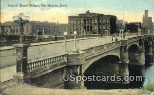 Locust Street Bridge - Des Moines, Iowa IA