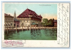 1900 Concillumgebaude, Gruss Aus Konstanz Germany Posted Antique Postcard 