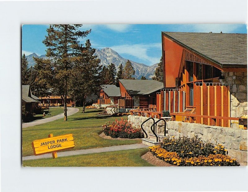 Postcard Jasper Park Lodge, Jasper, Canada