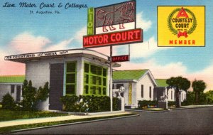 Florida St Augustine The Lion Motor Court & Cottages