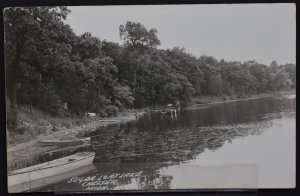 Chelsea, MI - Sugar Loaf Lake - RPPC (EKC)