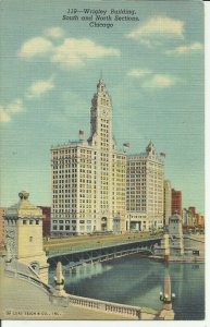 Chicago, ILL., Wrigley Building, South and North Sections