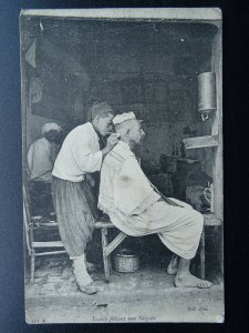 Africa Tunisia Medical Healer TOUBIB FAISANT UNE Arab c1906 Postcard by N.B.Phot