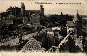 CPA Carcassonne Vue prise de la Tour de Justice FRANCE (1012854)