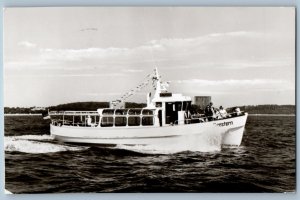 Germany Postcard M.S. Seestern Timmendorfer Strand c1950s Posted RPPC Photo