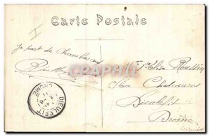 Postcard Old Chambaran Army Shooting Range During shooting