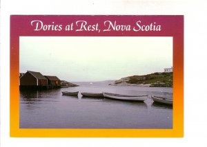 Dories at Rest, Boats, Nova Scotia, Fishing Boats