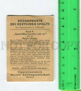 428266 Sport politician pilot Wilhelm Schroder Muratti Tobacco w/ ADVERTISING