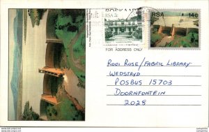 RSA South Africa Postal Stationery Dam to Doornfontein