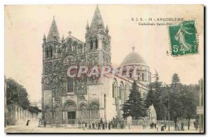 Old Postcard S J S Angouleme Cathedrale Saint Pierre